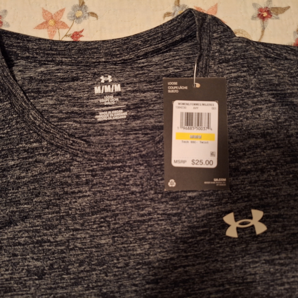 Under Armour Gray Performance Short Sleeve Tee